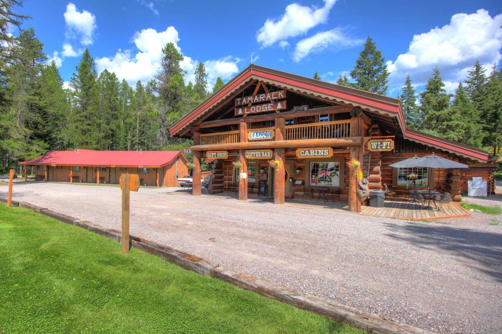Historic Tamarack Lodge Hungry Horse Eksteriør billede